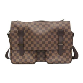 Louis Vuitton Pre-owned Cross Body Bags, unisex, Brown, Size: ONE SIZE Pre-owned Vintage Damier Shoulder Bag