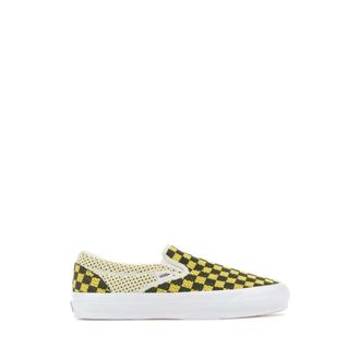 Vans Loafers, female, Multicolor, Size: 4 1/2 US Embroidered Fabric LX Classic Slip Ons