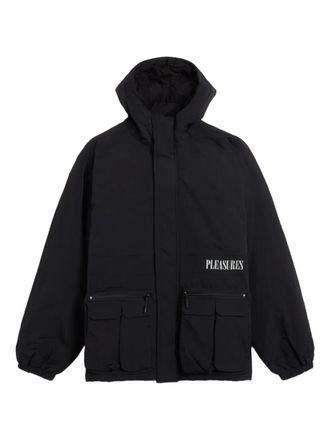 Pleasures Run hooded jacket - Black