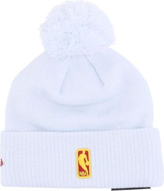 New Era New Era, Beanies, male, White, Size: ONE SIZE NBA City Night Pom Pom Beanie