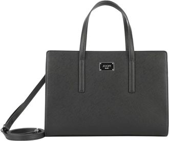 Joop Tassen, Dames, Grijs, ONE Size, Grijze Faux Leren Handtas Marika