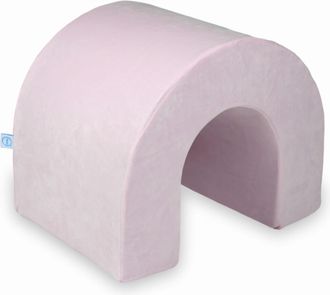 OEM T&uacute;nel De Juegos De Espuma Suave Aterciopelada, Color Rosa Claro