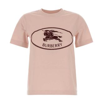Burberry Dames, Tops, Roze, Maat: M Katoen
