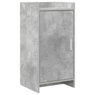 vidaXL Aparador Gris Hormig&oacute;n 40 X 36 X 80 Cm Madera De Ingenier&iacute;a Vidaxl