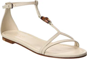 Gucci Bamboo Leather Sandal