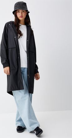 Rains Womens Adjustable-waist raincoat