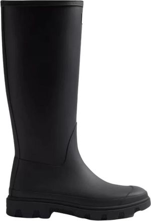 Hunter Downpour Tall Boot - Dames - Regenlaarzen - Zwart - 38 EU - Schoenen