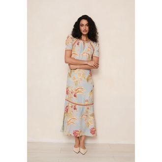 Raishma Mavis Blue Dress at Nordstrom, Size 12 Uk