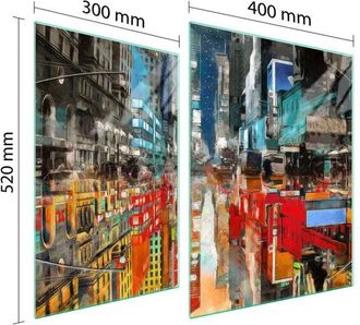 OEM Placa Protectora De Vidrio Para Estufa 70x52 City