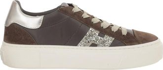 Hogan Crosswind Trainers - female - Hogan - Sneakers - Brown - 5 1/2 UK - Shoes