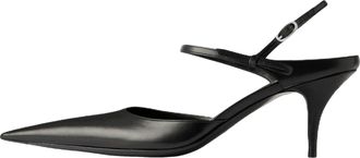 Balenciaga (WMNS) Balenciaga Avenue Bow Slingback Black Silver 865844WBDH51081