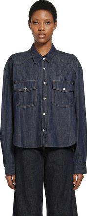 Khaite Grenon Chambray Shirt