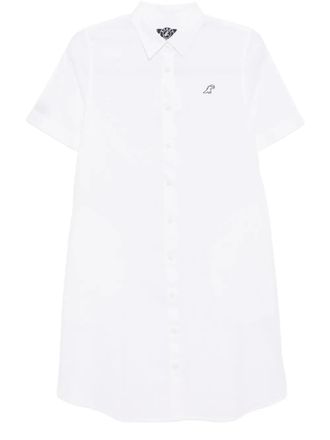 Sport b. Dino-embroidered dress - White