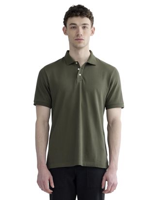 Everlane Everlane Mens The Pique Polo, Kalamata, S