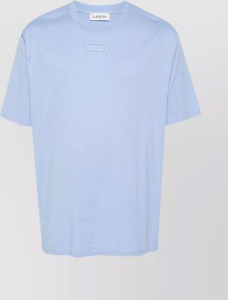 Lanvin cotton jersey crew neck t-shirt
