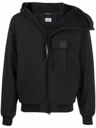 C.P. Company Trainingsjack met logopatch - Zwart