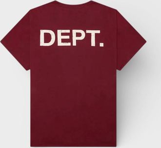 Gallery Dept. Mens Gym Tee Maroon - Size: 40