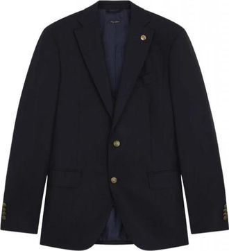 Paul & Shark Wool Blazer - Heren - Blazers - Blauw - L - Wol - Jassen