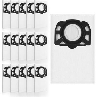 OEM Paquete De 16 Bolsas Para Aspiradora K&auml;rcher Wd4 Wd5 Wd6p Wd5p Wd6p Kfi 487 Premium 2.863-006.0 Kfi 487 Mv4 Mv5 Mv6 Bolsas De Repuesto No Tejidas Para