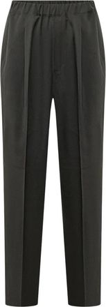 Laneus Straight Broeken - Heren - Straight fit broeken - Zwart - L - Broeken