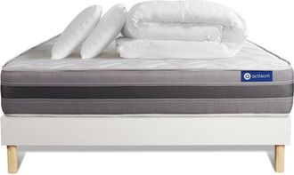 Actisom Pack Colch&oacute;n Blanco L&aacute;tex Y Espuma Viscoel&aacute;stica 200 X 200