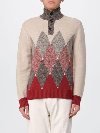 Ballantyne Maglia di lana a rombi Ballantyne