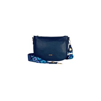 M*BRC M*Brc, Dames, Tassen, Blauw, Maat: ONE Size Leer