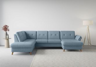 Sit&more Wohnlandschaft »Göteborg« inkl. Sitztiefenverstellung, wahlweise mit Bettfunktion & Bettkasten