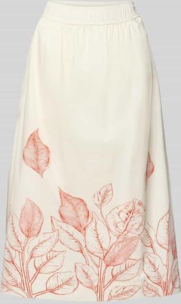 Mos Mosh Glockenrock mit elastischem Bund Modell Tessan in Offwhite, Gr&ouml;&szlig;e XL