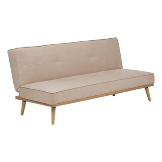 Atmosphera Sof&aacute; Dohan De 3 Plazas, Color Beige - Atmosphera Cr&eacute;ateur DInt&eacute;rieur