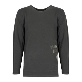 Guess Felpa con scollo a V - - Tops - Uomo - Grigio - L