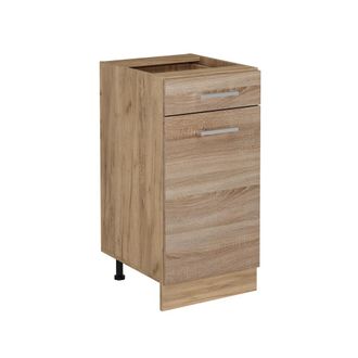 Vicco Mueble Bajo De Cocina R-line, Sonoma, 40 Cm Sin Encimera Vicco