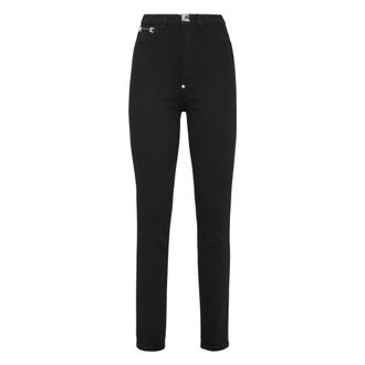 Philipp Plein Dames, Jeans, Zwart, Maat: W25 Katoen