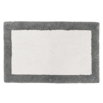 Ballard Designs Amelie Bath Mat - Gray, 17 x 24 - Ballard Designs