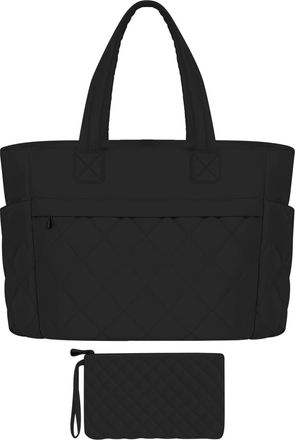 Generic Laptop Bag - Compartmented Professional Work Bags | Large Capacity Case Purse for Travel Workplace Daily Commute College Meeting Home School Outdoor