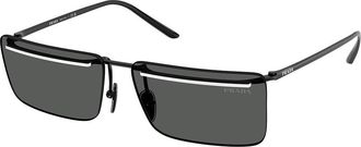 Prada PR C53S YC460T Mens Sunglasses Black Size 60