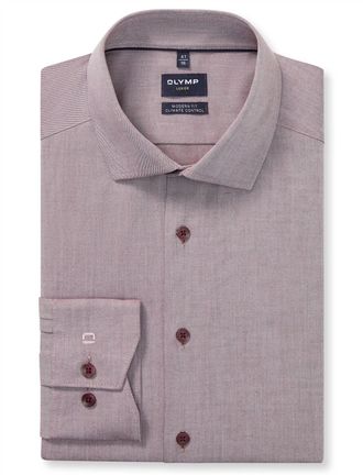 Olymp Overhemd Olymp Luxor Modern Fit rood