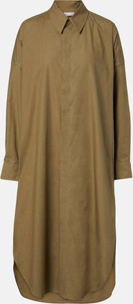 Frankie Shop Bloom cotton poplin shirt dress