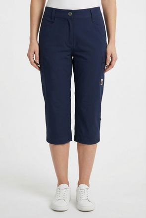 G.I.G.A. DX by killtec 3/4-Hose GS 9 WMN PNTS, Damen, Gr. 36, N-Gr, dunkel stahlblau, Obermaterial: 100% Polyester, G.I.G.A. DX BY KILLTEC, Hosen 3/4-Hose