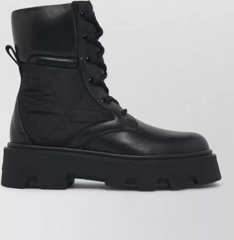 Moncler leather boots