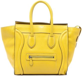 Celine Pre-owned Celine Mini Drummed Calfskin Luggage Tote Ladies G6TBCJM3ARB4PN0R