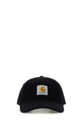 Carhartt Work in Progress Carhartt Wip Black Canvas Canvas Cap