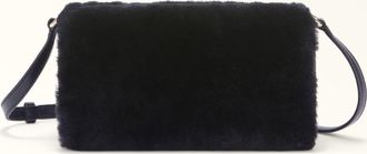 Furla Dalia Borsa Mini L Nero Nero Montone + Pelle Nappa Donna