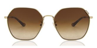 Coach HC7132 C7998 900574 Womens Sunglasses Gold Size 58