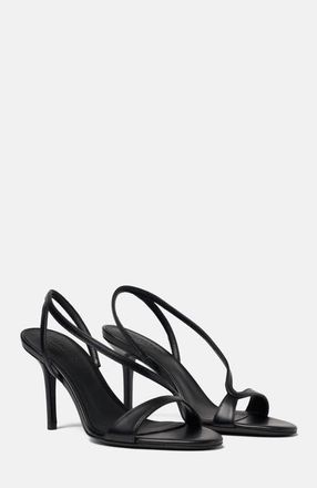 Scarosso Paula Sandals in Black - Calf at Nordstrom, Size 38.5