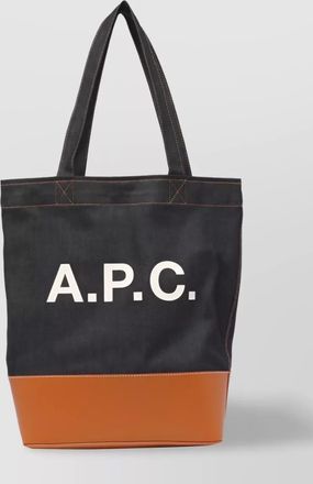 A.P.C. denim shoulder bag
