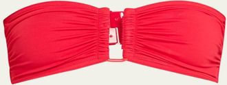 Eres Show Bandeau U-Hardware Bikini Top