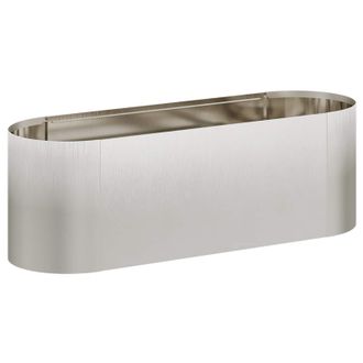 vidaXL Cama De Jard&iacute;n Elevada Acero Inoxidable 120 X 40 X 40 Cm Vidaxl