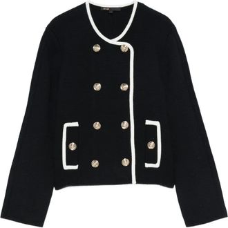 Maje Top doppiopetto - Blu