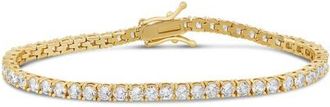 SHYMI Cubic Zirconia Tennis Bracelet in Gold at Nordstrom